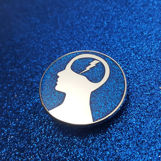 Keeper of the Lost Cities inspired Telepath ability badge enamel pin